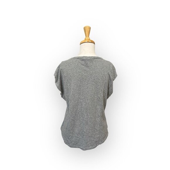 LNA Strong Shoulder Muscle Tee Size M Medium Gray Top - Picture 3 of 7